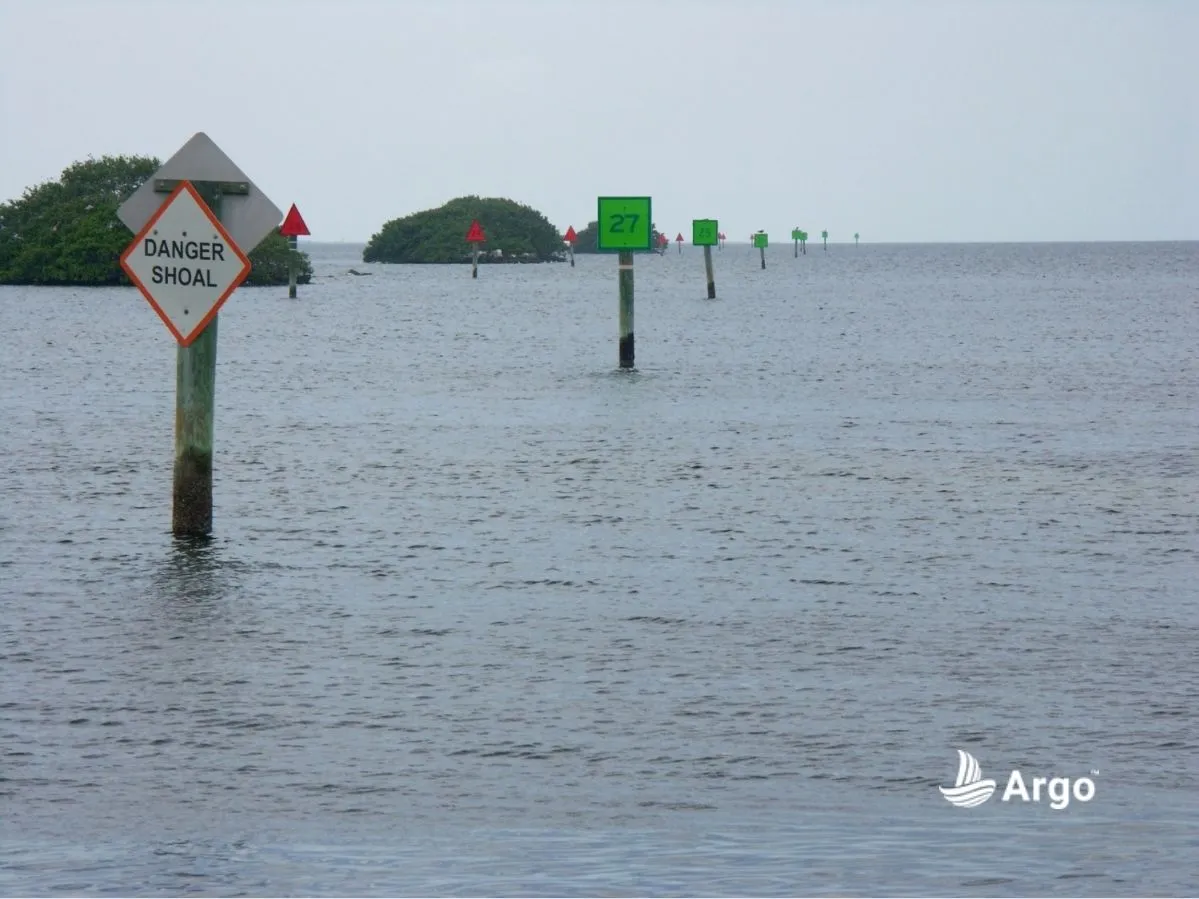 When to Stay in the Channel - Inlets, rivers, and shoal-prone areas.