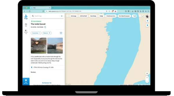 Search for 'The Toilet Bowel' to save it for your next Lake Powell trip.