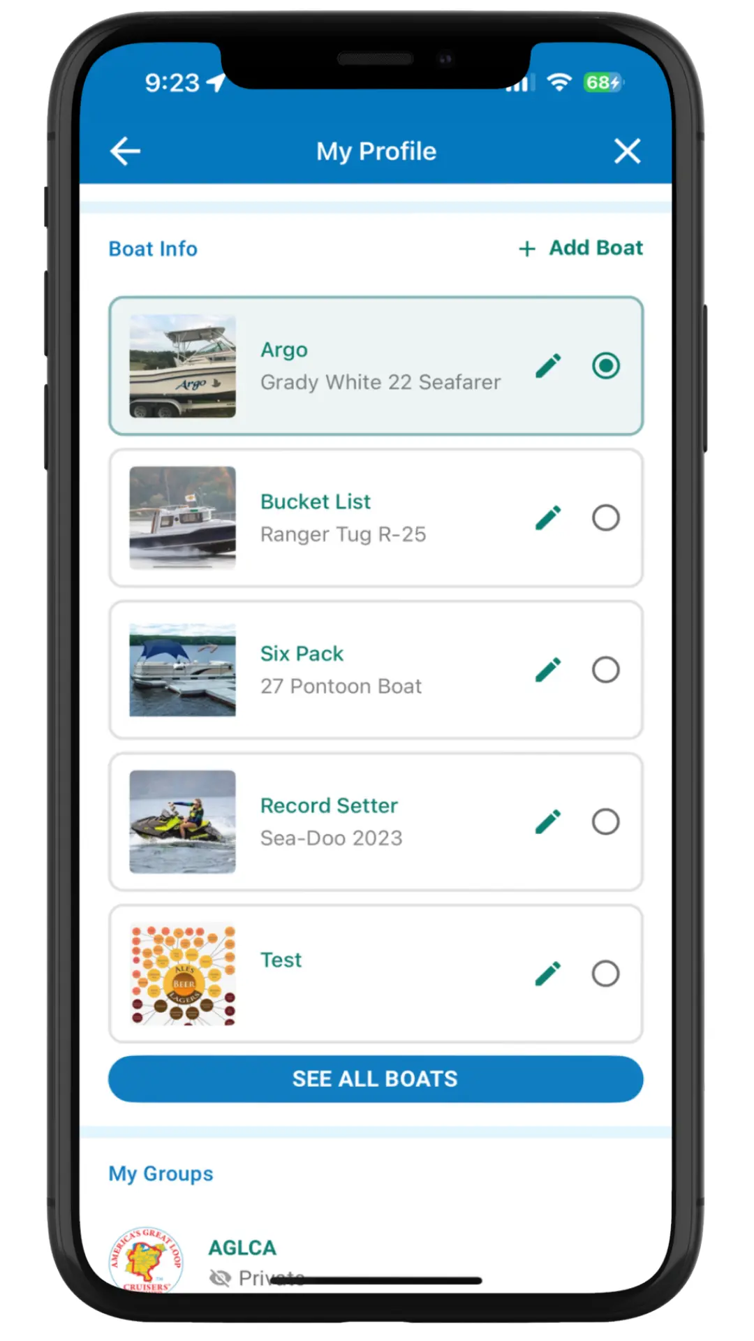 add multiple boats