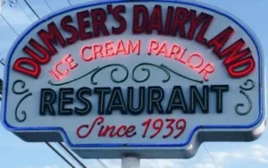 Dumser's Dairyland Sign in Ocean City, MD