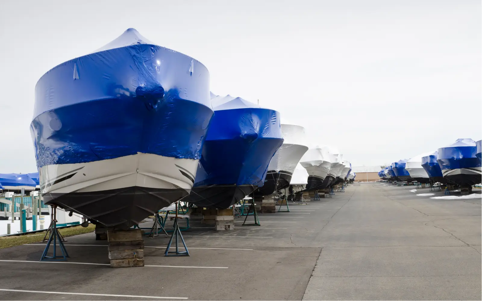 Winterized Boats on the Hard1 Winterized Boats on the Hard