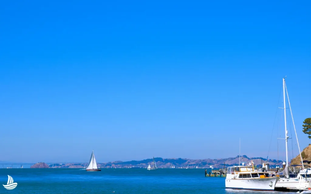 Boating near Angel Island State Park
