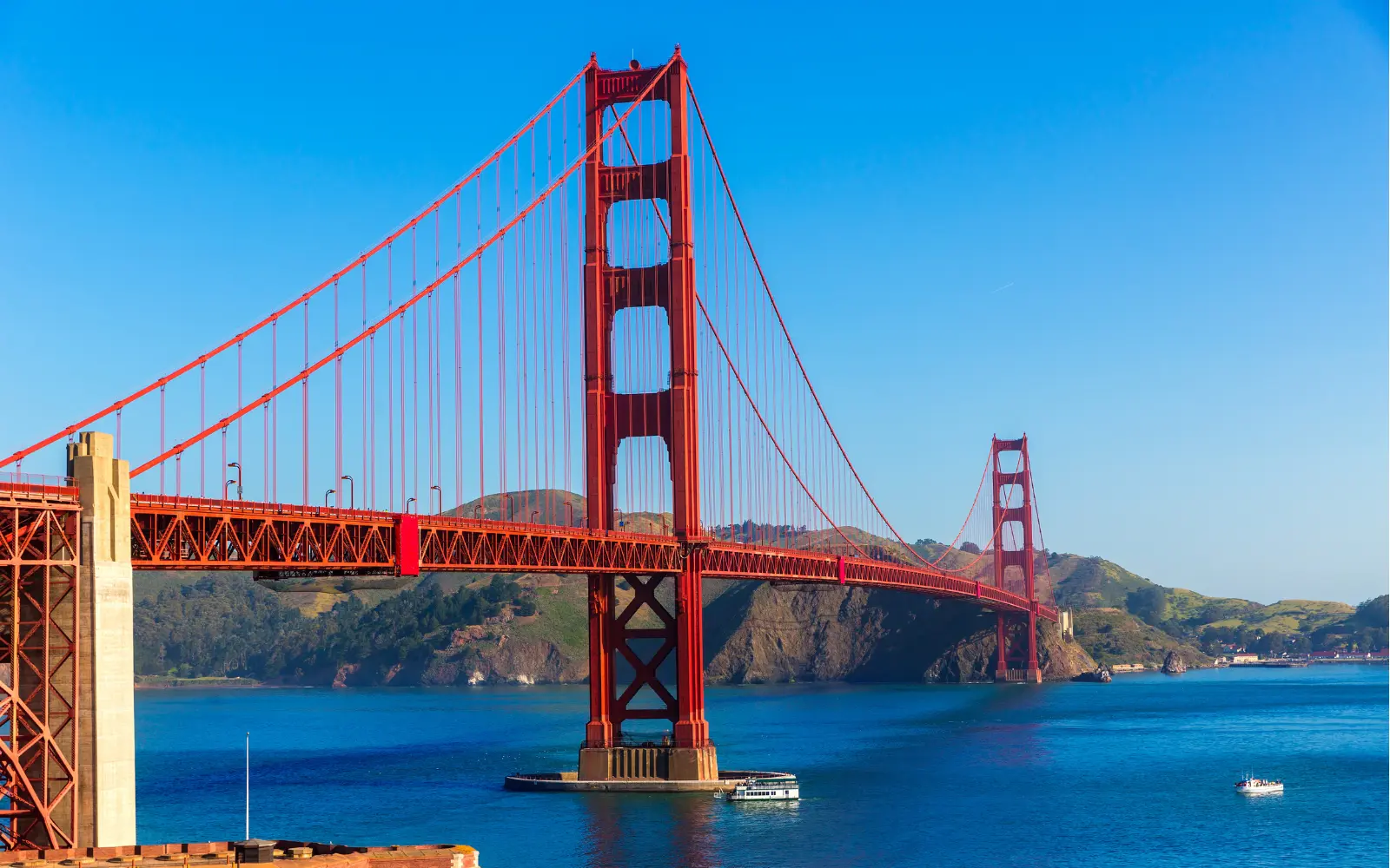 Boating Near the Golden Gate Bridge