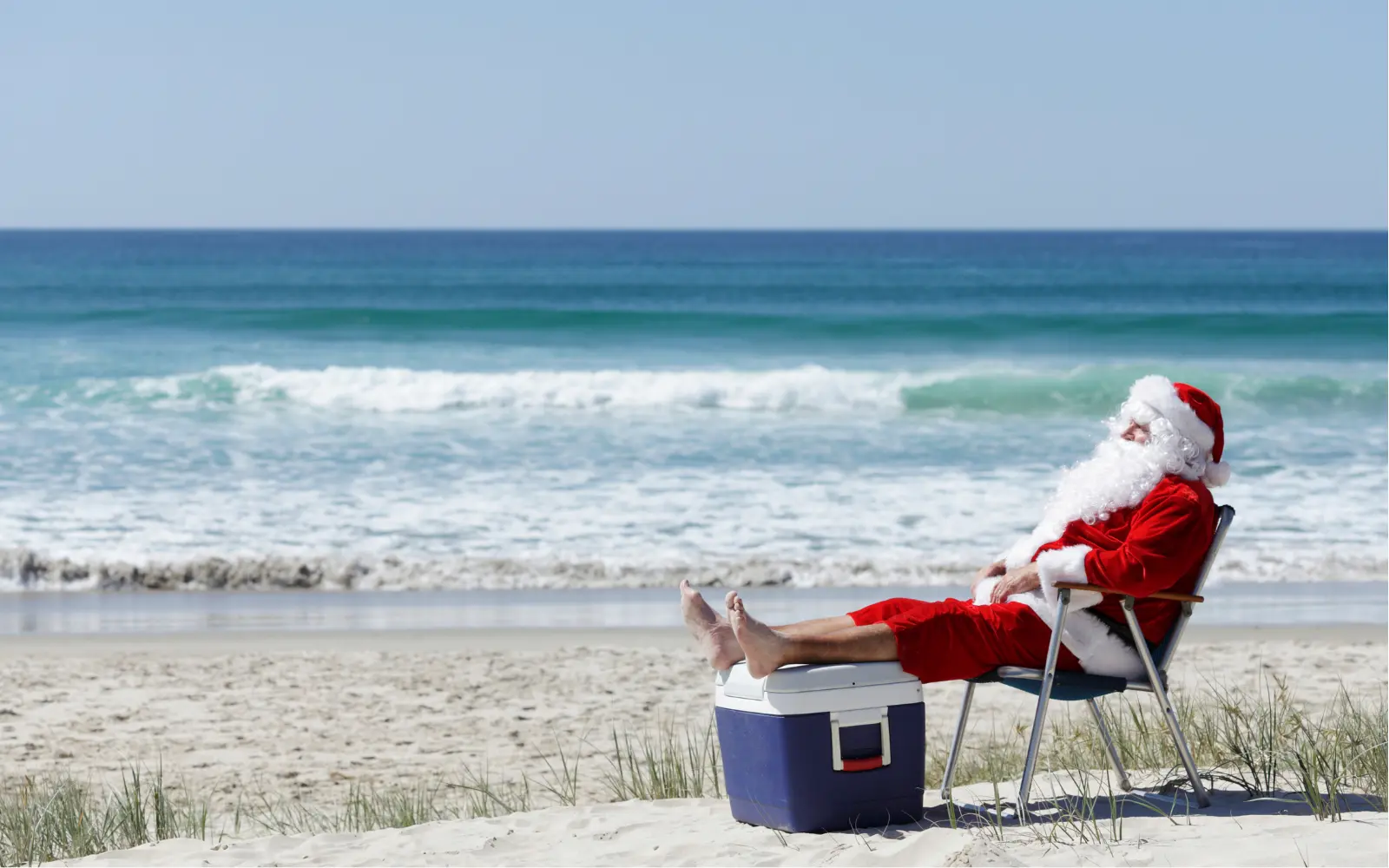 Santa Thinking About His Christmas List