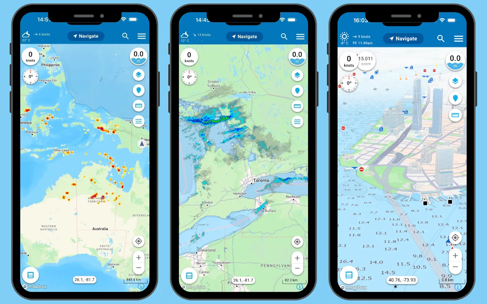 Screenshots of Argo 3.0 app update.