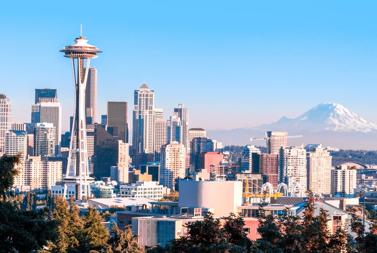 Sunny day in Seattle