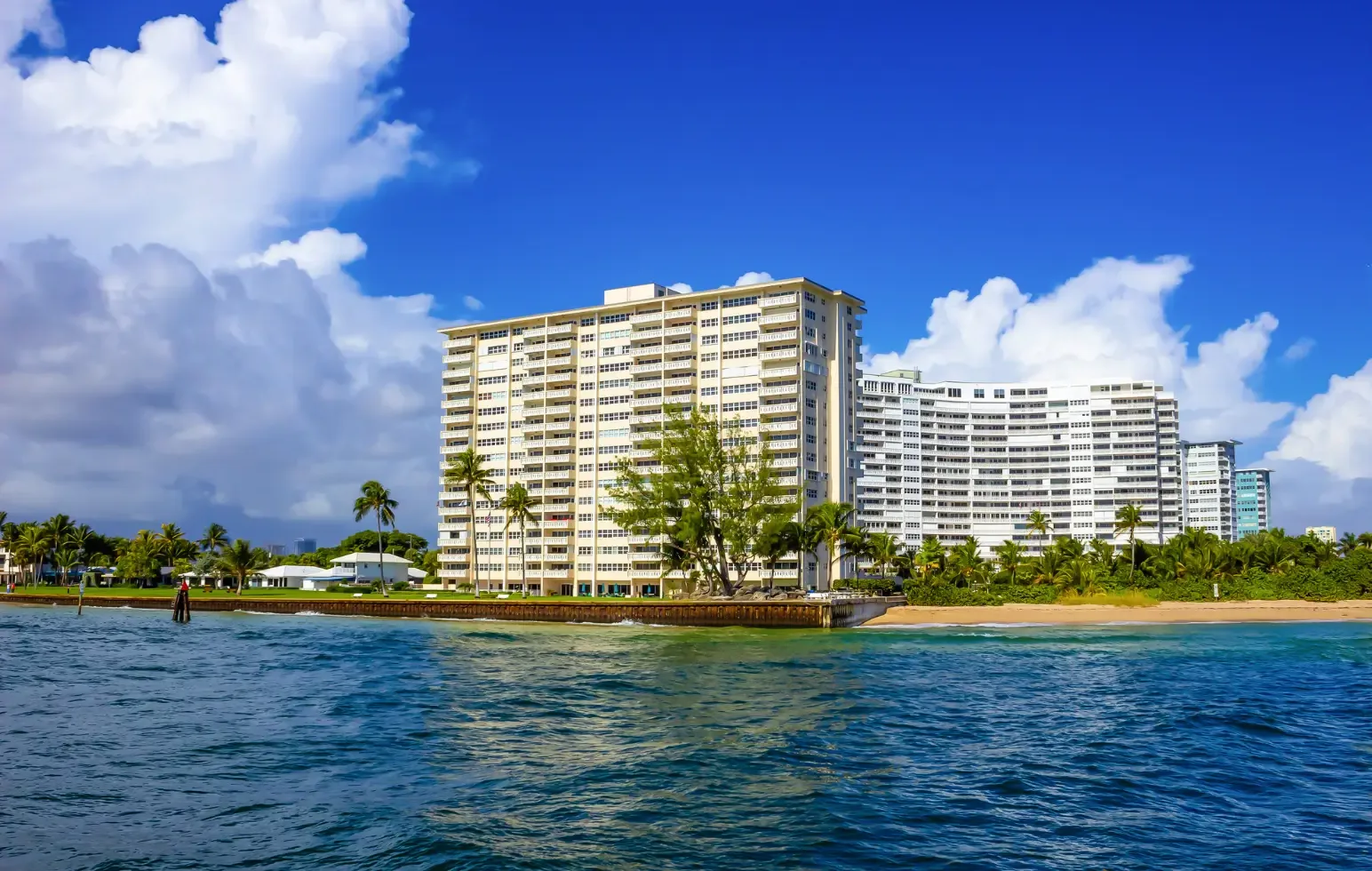Ft. Lauderdale on a sunny day.
