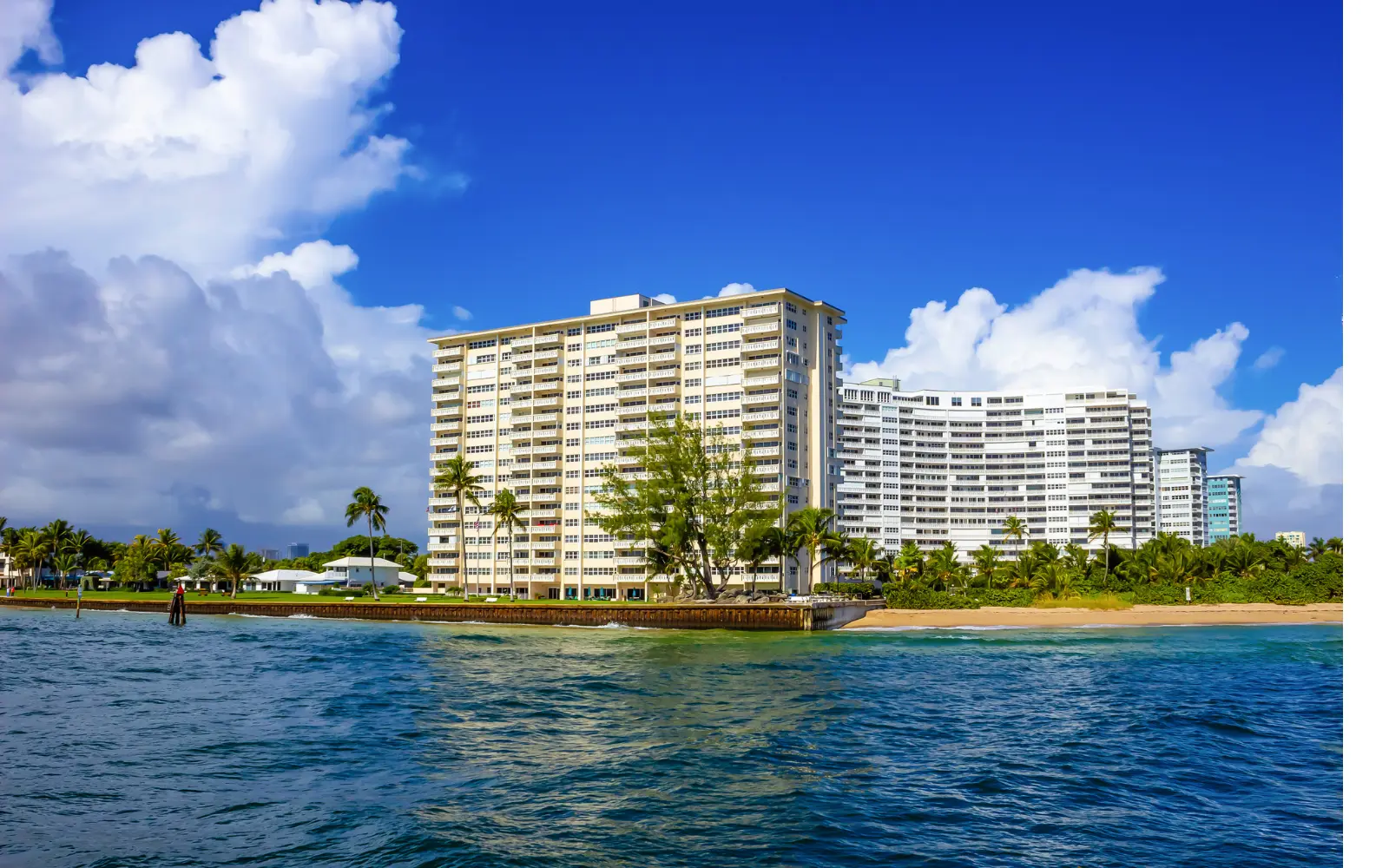 Ft. Lauderdale on a sunny day.