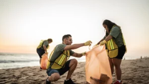 Pick up your litter and keep the earth clean