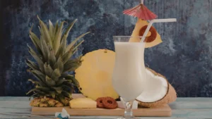 Pina Colada creamy drink