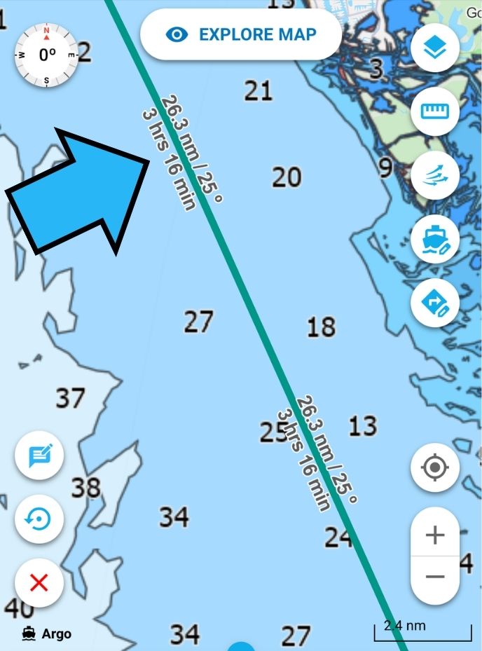 View Route Segment Data in the Argo App