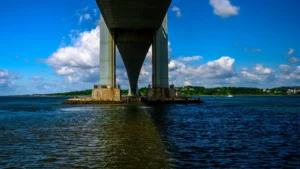 Bridge on a sunny day