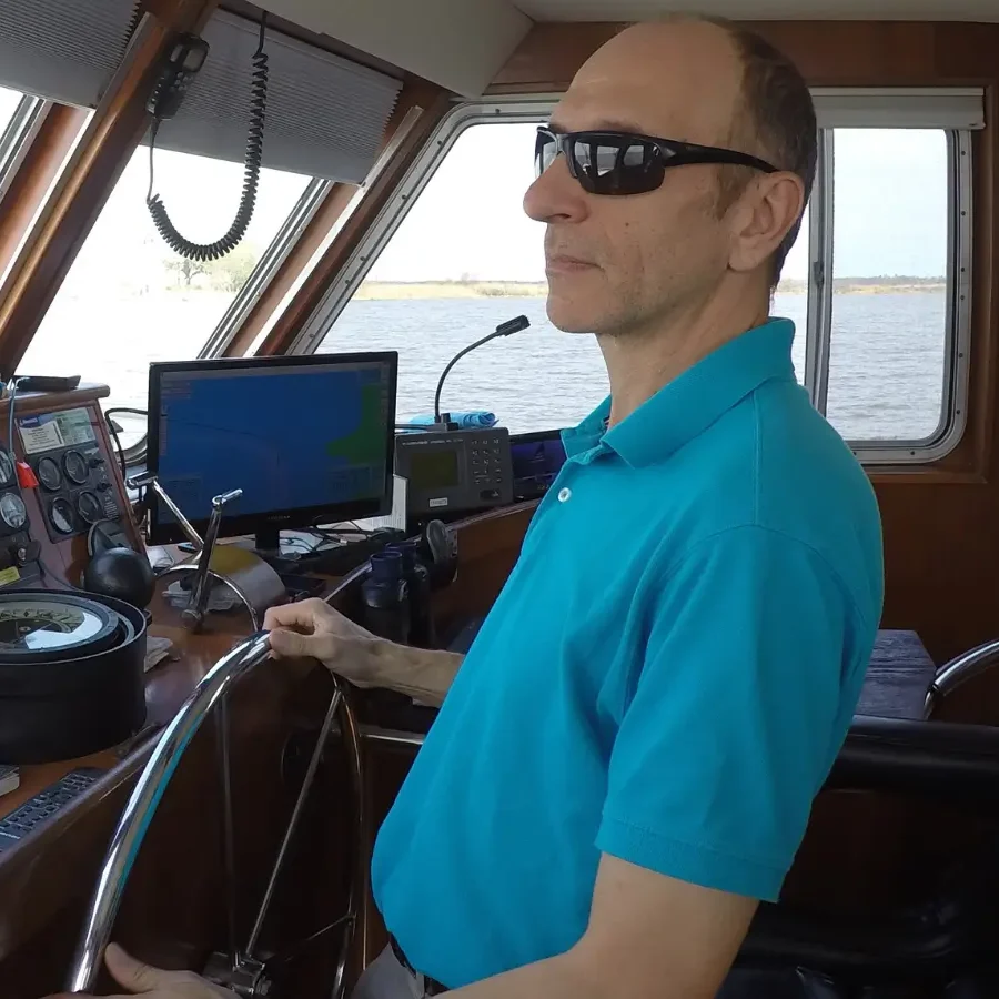 Sean Welsh at the Helm