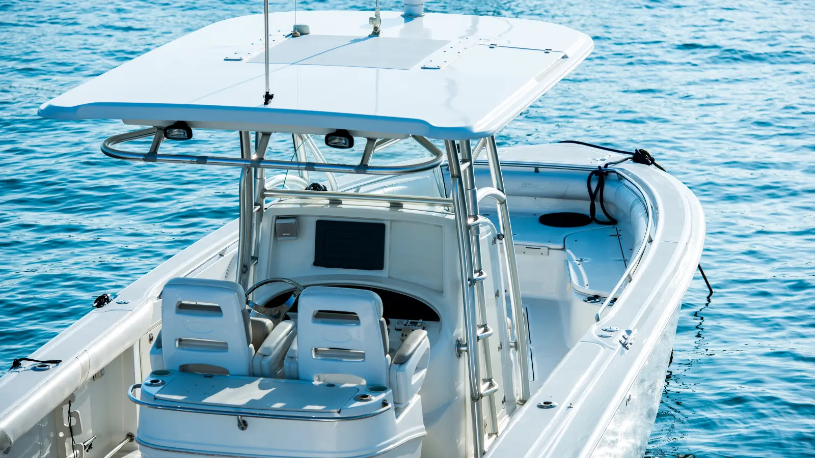 Beautiful boat on the water
