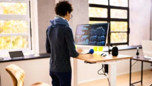 standing desk is a must