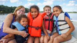 Boat day with the family