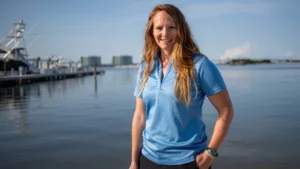 Katie Baltzer, Coastal Projects Manager with The Nature Conservancy