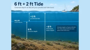 6FT 2FT tide diagram