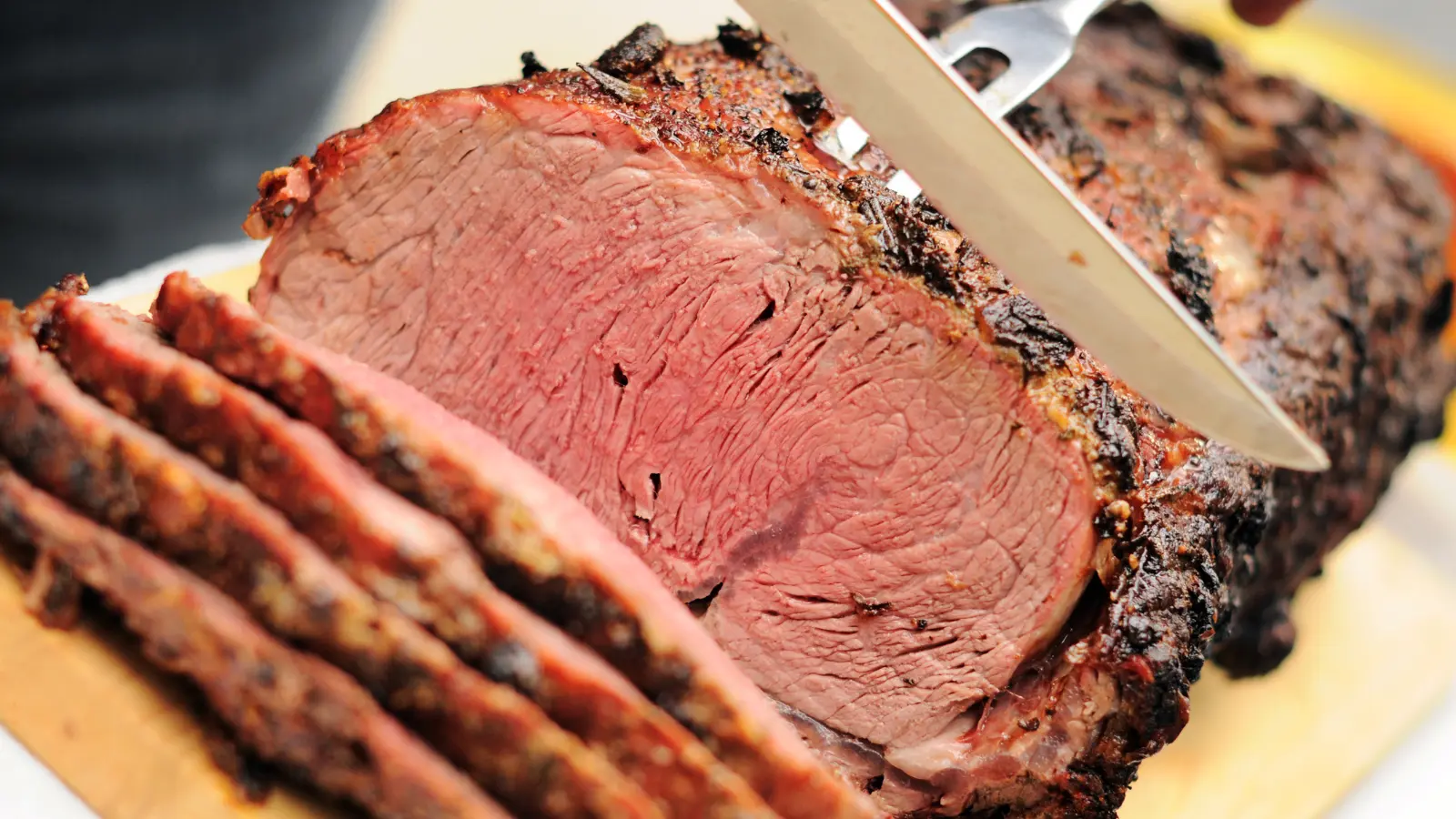 Yummy prime rib dinner